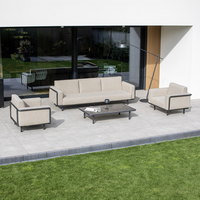 Zestaw mebli ogrodowych AURA II Antracyt