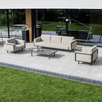 Zestaw mebli ogrodowych AURA II Antracyt