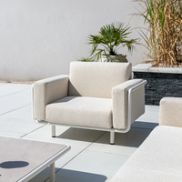 Zestaw mebli ogrodowych AURA II Biały