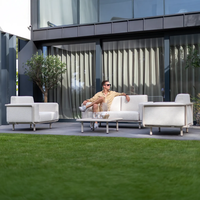 Zestaw mebli ogrodowych AURA Mokka OUTLET