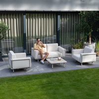 Zestaw mebli ogrodowych AURA Mokka OUTLET