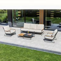 Zestaw mebli ogrodowych BLOOM antracyt