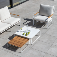 Zestaw mebli ogrodowych BLOOM biały