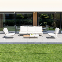 Zestaw mebli ogrodowych BLOOM biały