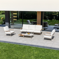 Zestaw mebli ogrodowych BLOOM mokka