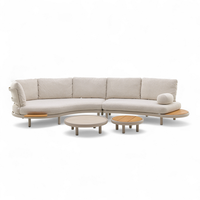 Zestaw mebli ogrodowych CLOUD mokka