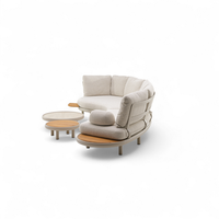 Zestaw mebli ogrodowych CLOUD mokka