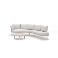 Zestaw mebli ogrodowych CLOUDY mokka