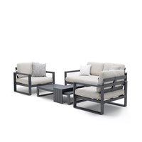 Zestaw mebli ogrodowych COSTA I antracyt