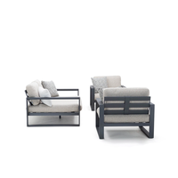 Zestaw mebli ogrodowych COSTA I antracyt