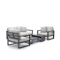 Zestaw mebli ogrodowych COSTA I antracyt