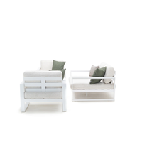 Zestaw mebli ogrodowych COSTA I biały