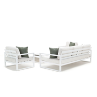 Zestaw mebli ogrodowych COSTA II biały