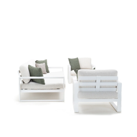 Zestaw mebli ogrodowych COSTA II biały