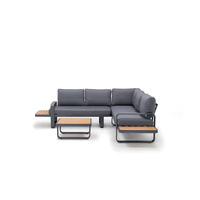 Zestaw mebli ogrodowych DOXA antracyt