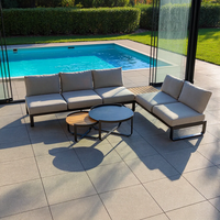 Zestaw mebli ogrodowych PARMA antracyt 1878 OUTLET