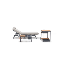 Zestaw mebli ogrodowych SUNSET antracyt