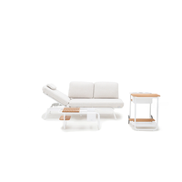 Zestaw mebli ogrodowych SUNSET biały