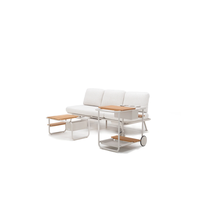 Zestaw mebli ogrodowych SUNSET mokka