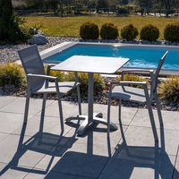 Zestaw mebli ogrodowych VIC-LEON szary 1659 OUTLET