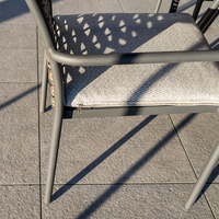 Zestaw ogrodowy SIMI ⌀120cm eukaliptus + 4x krzesło ELA III 1892 OUTLET