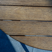 Zestaw ogrodowy SIMI ⌀120cm eukaliptus + 4x krzesło ELA III 1892 OUTLET