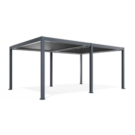 Elektryczna pergola tarasowa PRIME z oświetleniem LED 4x6m