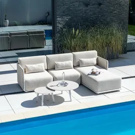 Zestaw mebli ogrodowych ZEN I Biały