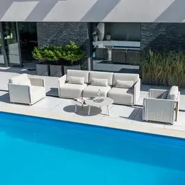 Zestaw mebli ogrodowych ZEN III Biały