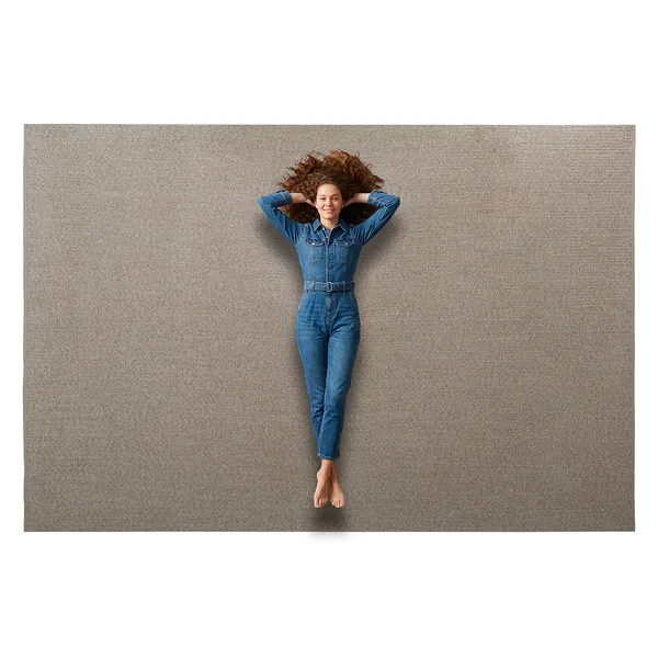 Dywan zewnętrzny Paros 200 x 300 cm piaskowy