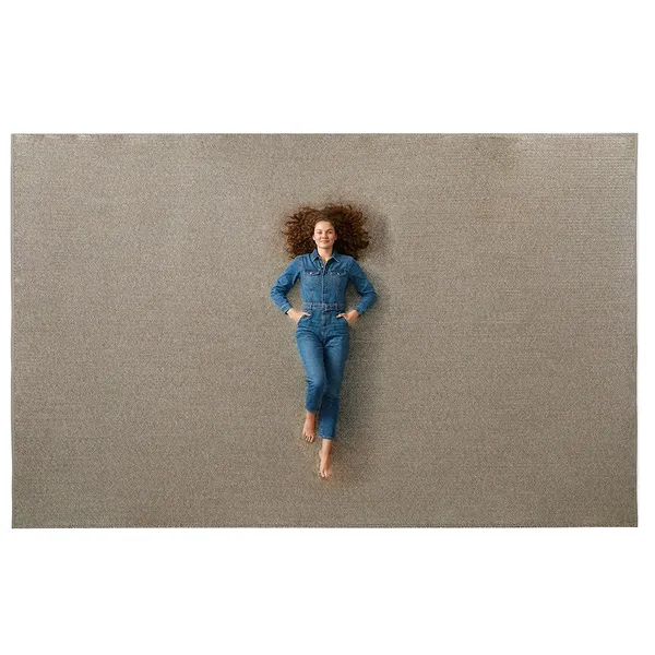 Dywan zewnętrzny Paros 300 x 400 cm piaskowy