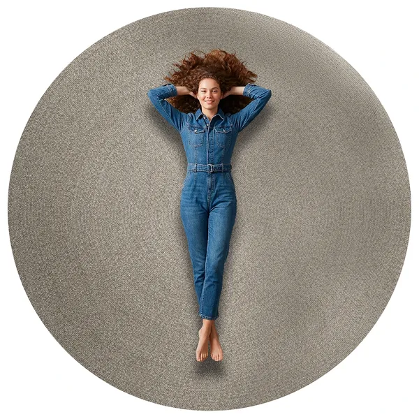 Dywan zewnętrzny Paros ø220cm piaskowy