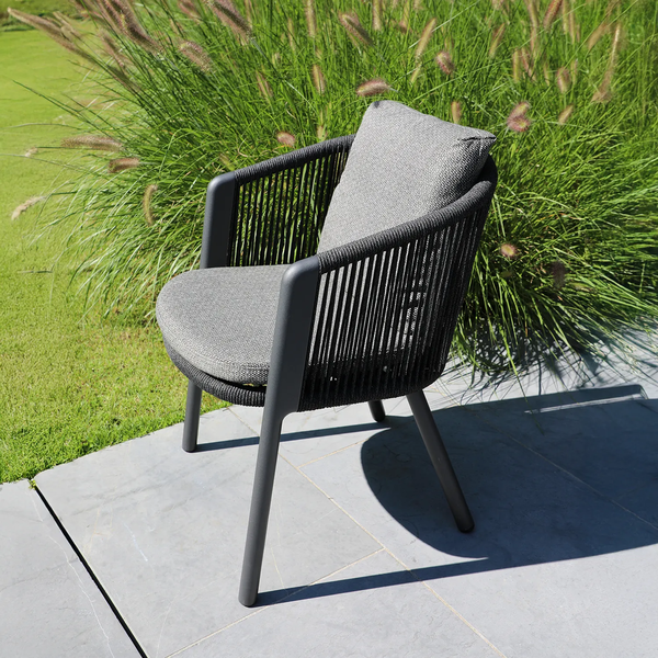 Krzesło ogrodowe HAVEN alu antracyt