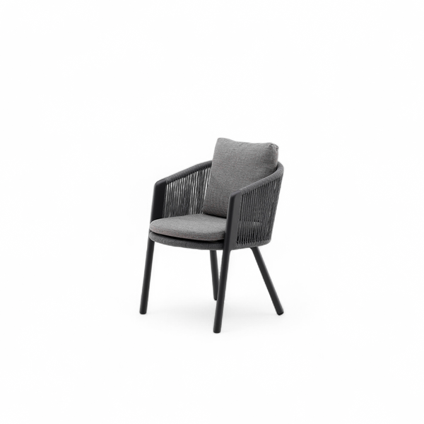 Krzesło ogrodowe HAVEN alu antracyt