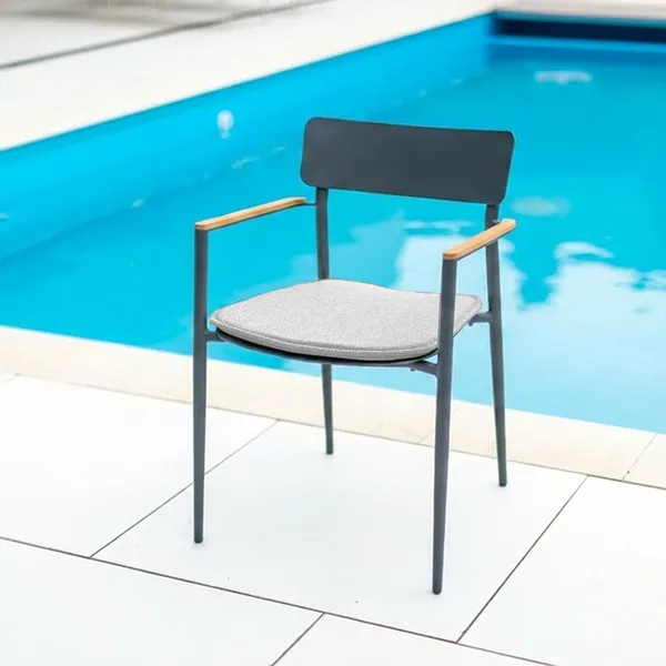 Krzesło ogrodowe PEAK antracyt