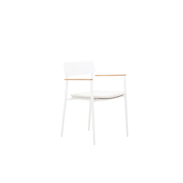 Krzesło ogrodowe PEAK biała