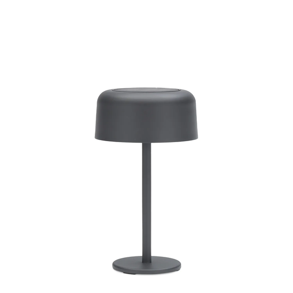 Lampa solarna JAMES antracyt ⌀22x38cm