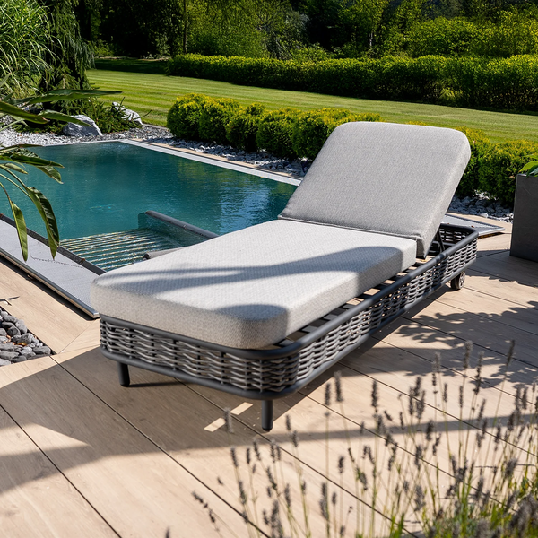 Leżanka ELA szary 1828 OUTLET