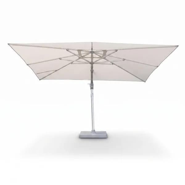 Parasol MONACO 3x3m antracyt + baza 100kg czarna 1455 OUTLET (1)