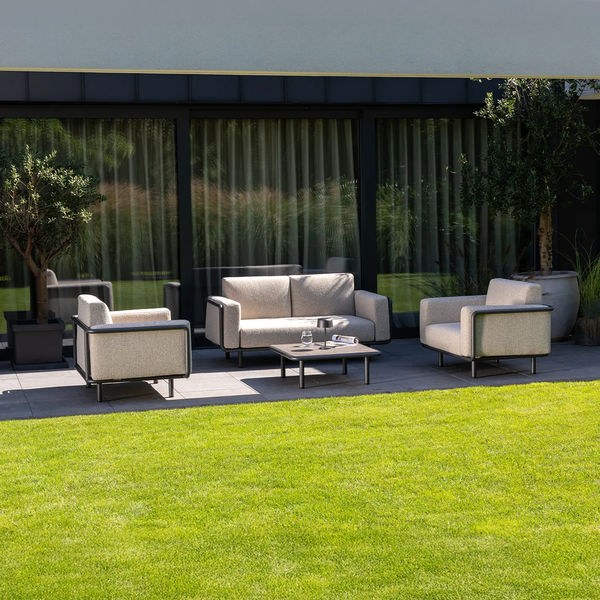 Zestaw mebli ogrodowych AURA Antracyt OUTLET 