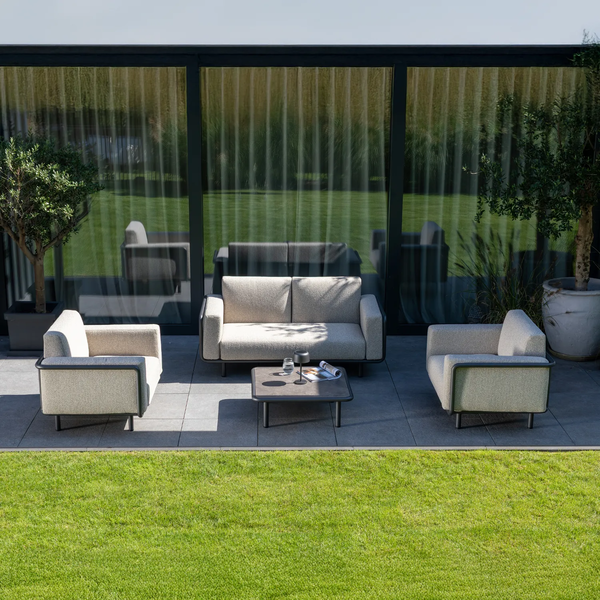 Zestaw mebli ogrodowych AURA Antracyt OUTLET 