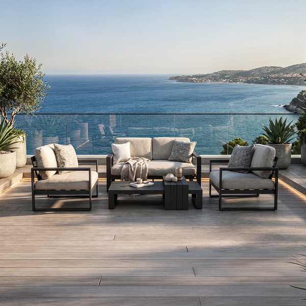 Zestaw mebli ogrodowych COSTA I antracyt