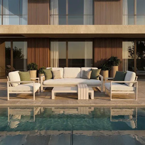 Zestaw mebli ogrodowych COSTA II mokka