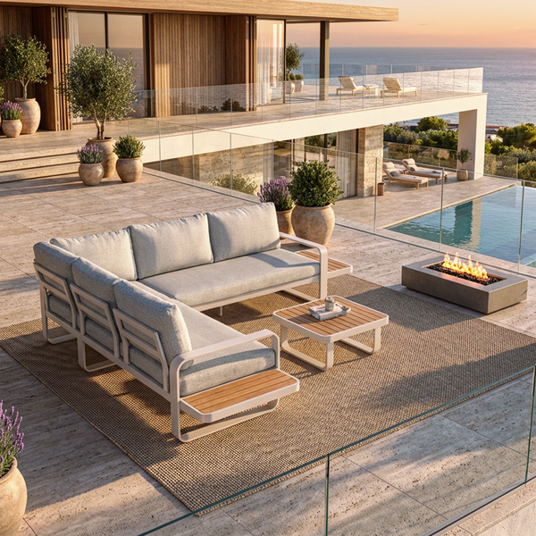 Zestaw mebli ogrodowych DOXA mokka