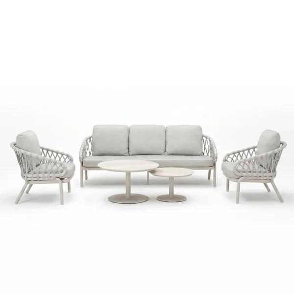 Zestaw mebli ogrodowych TOUCH antracyt 1928 OUTLET (1)