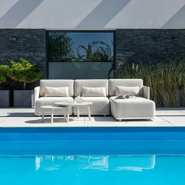 Zestaw mebli ogrodowych ZEN I Biały