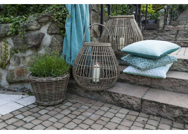 Donice ogrodowe rattanowe