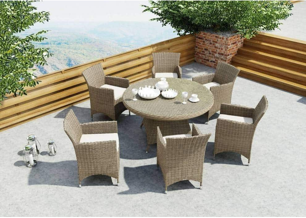 Stylowy fotel – technorattan w Twoim ogrodzie