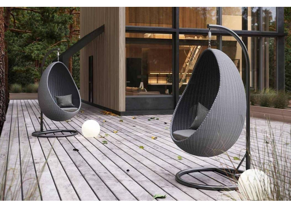 Fotel wiszący - kluczem do niebiańskiego relaksu w Twoim ogrodzie