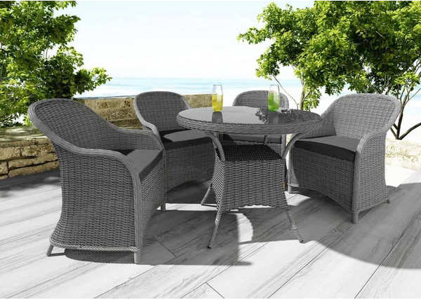 Fotele z technorattanu